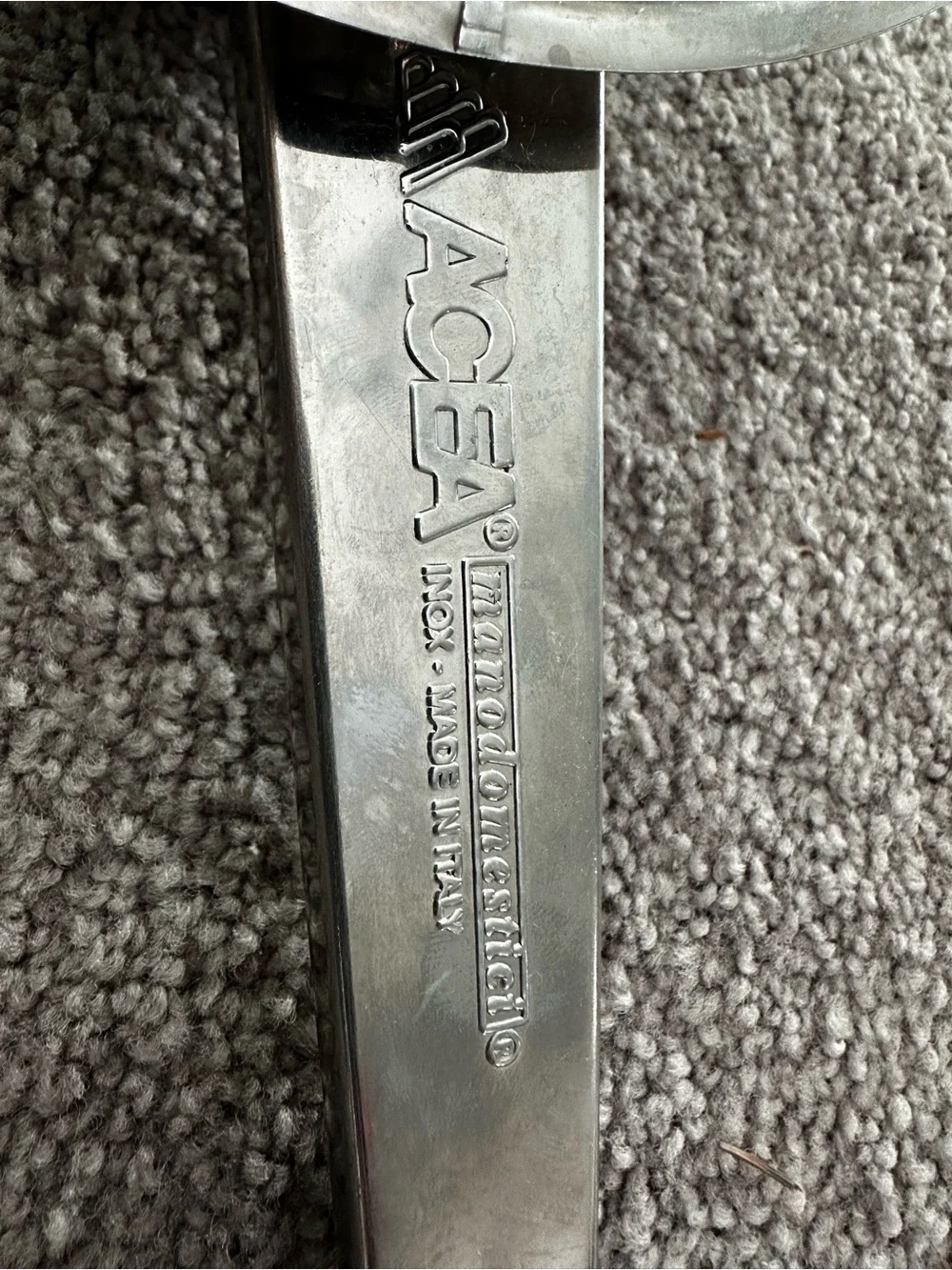 ACEA Stainless Steel Food Mill with Multiple Discs made in Italy